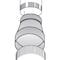 Imperial Mfg Imperial 10 in. D X 8 in. D Galvanized Steel Furnace Reducer and Increaser GV0798 - alternate 4